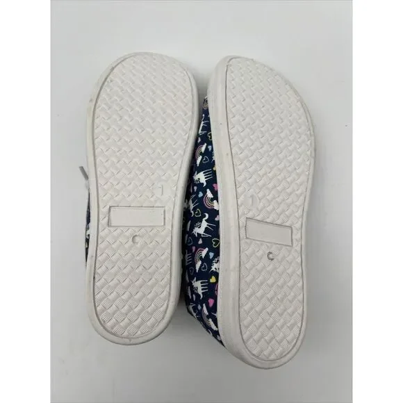 Falls Creek Shoes Jump Unicorn Pink/blue/white Rainbow Size Girls 1 New - Picture 6 of 6